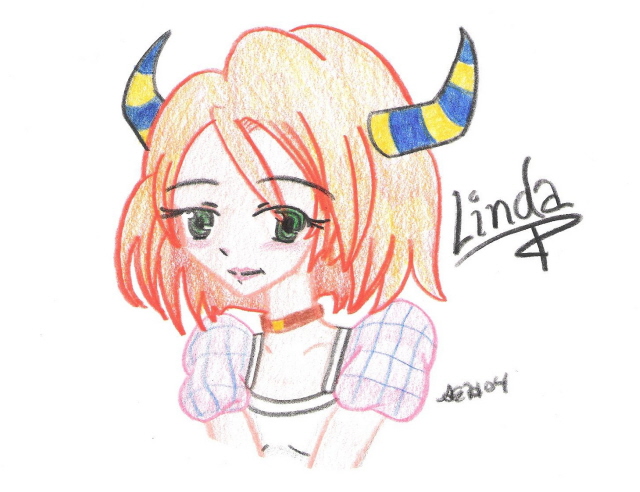 A Happy Lil Linda by Moonlit_Blood