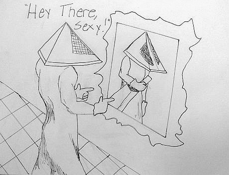 Pyramid Head Admiration by Moosenogger
