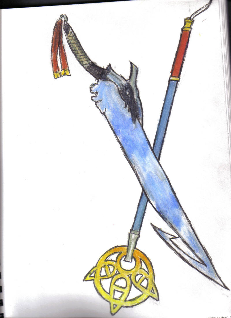 Tidus/ Yuna weapons by MorbidAngel