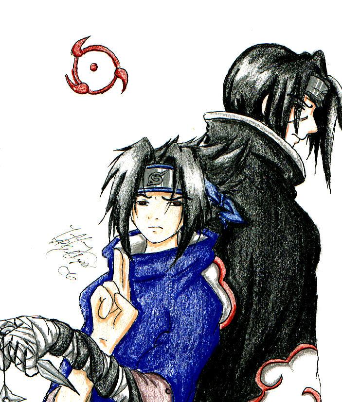 .Sasuke/Itachi. "Brothers" by MorbidDreams