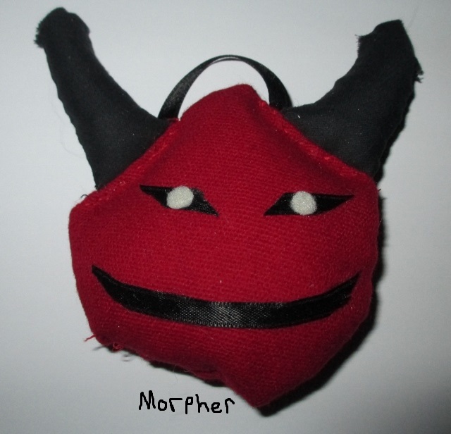 Devil Head 'Plush Keychain' by Morpher