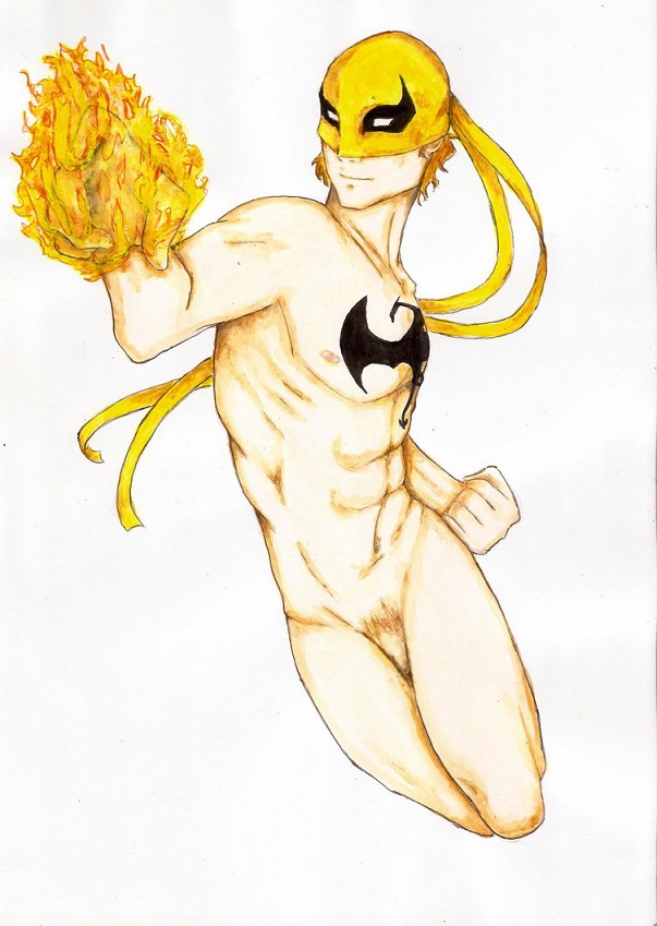 Iron Fist nude by Morrigain