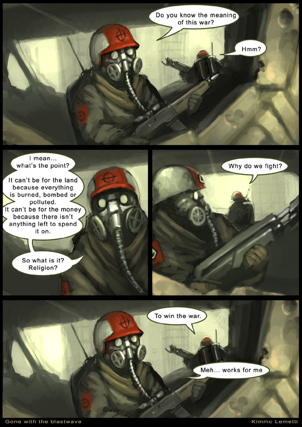Gone With the Blastwave #1 by Morriperkele