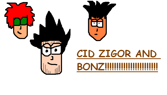 Cid Bonz and Zigor by MorthaUnderwood