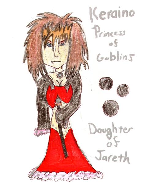 Keraino Daughter of Jareth by MorthaUnderwood