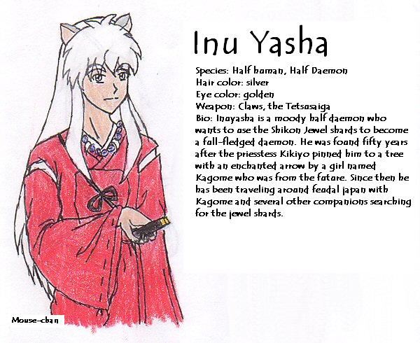 Bio - Inuyasha by Mouse-chan