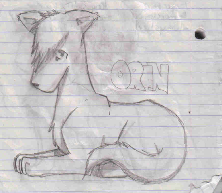 Oren as a Werewolf by MrMoony