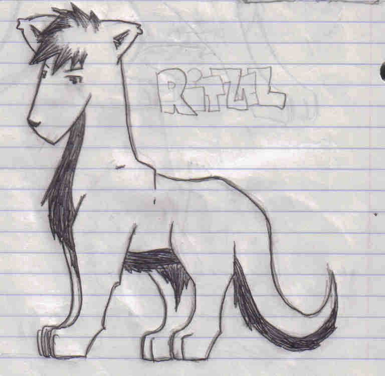 Ritzel as a Werewolf by MrMoony