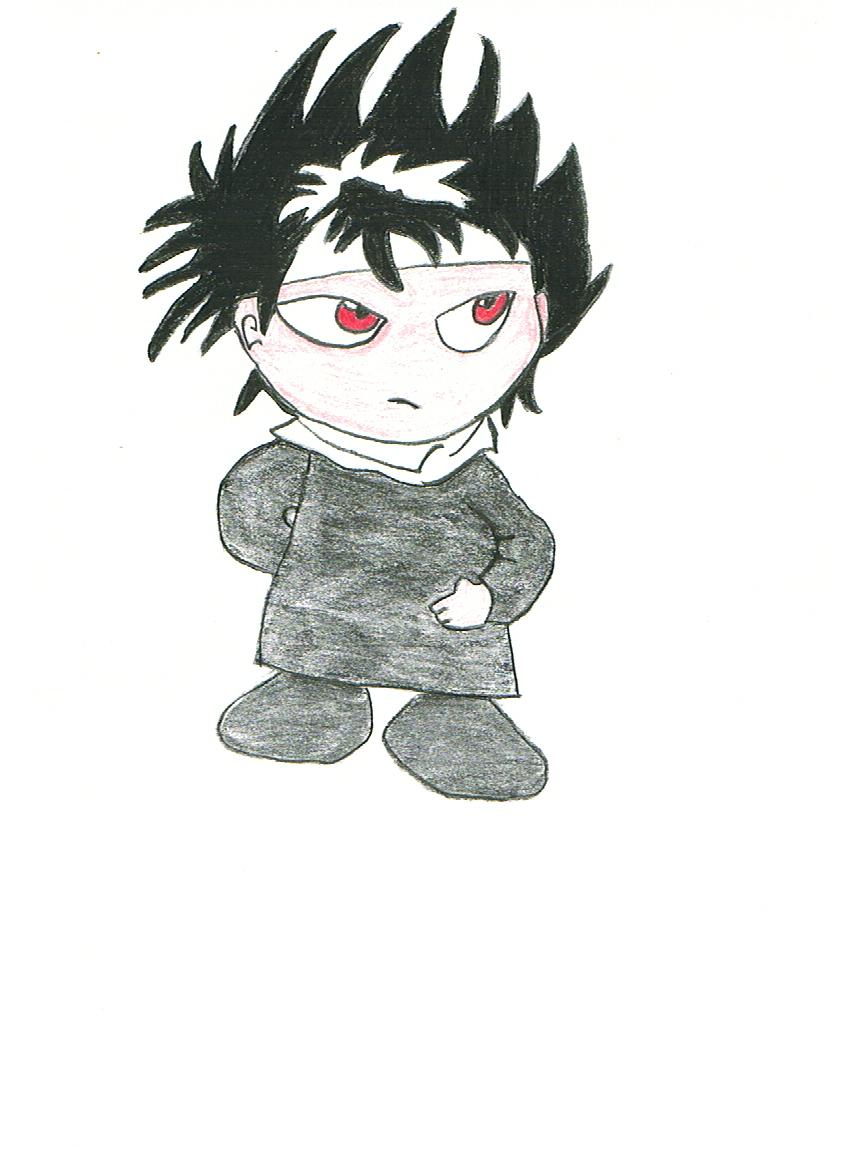 Hiei (requested by lahandra105) by MrMuffin