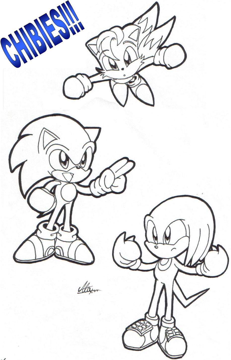 Chibi Team Sonic! by Mr_G