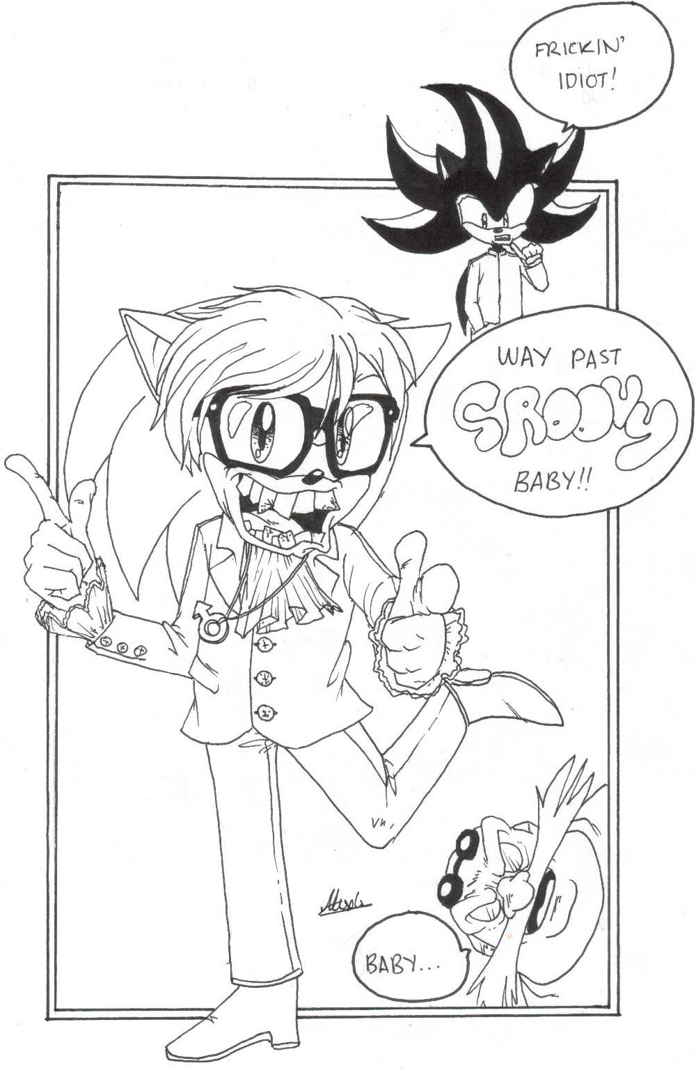 Sonic is AUSTIN POWERS by Mr_G