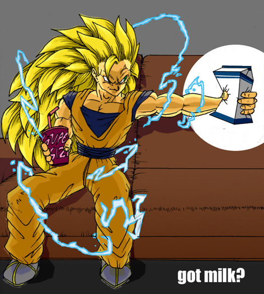 Got Milk Mr. Goku? by Mr_G