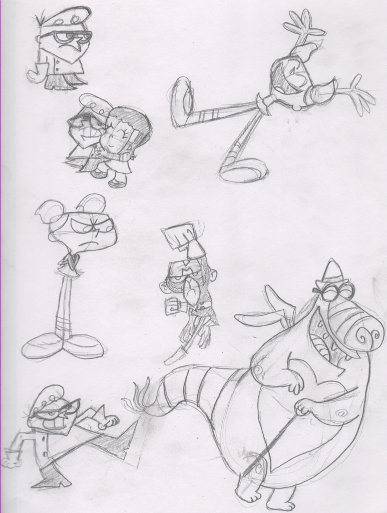 Dexter  Doodles by Mr_M7