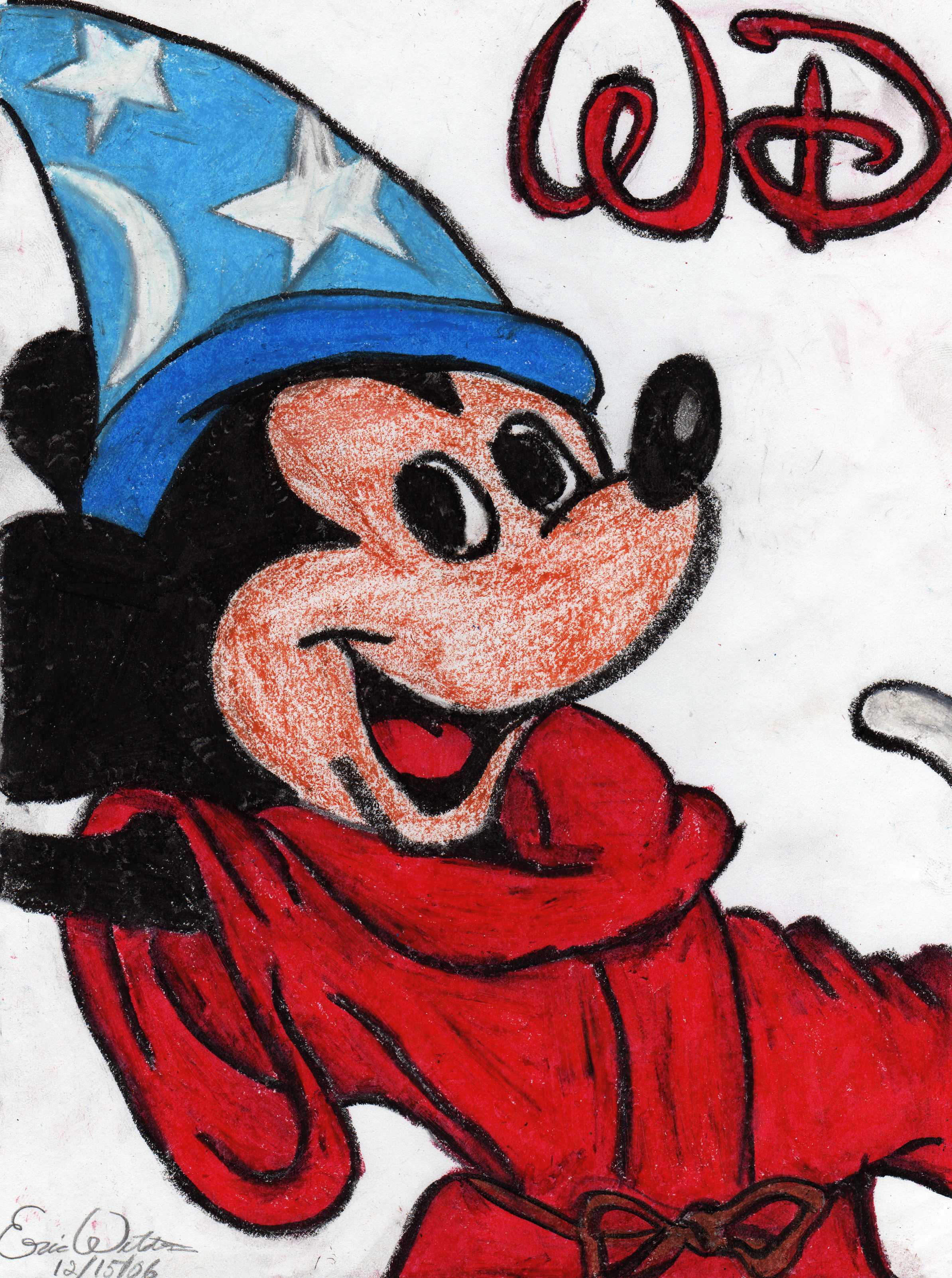 The Sorcerer's Apprentice Mickey Mouse by Mrdizzyreed99