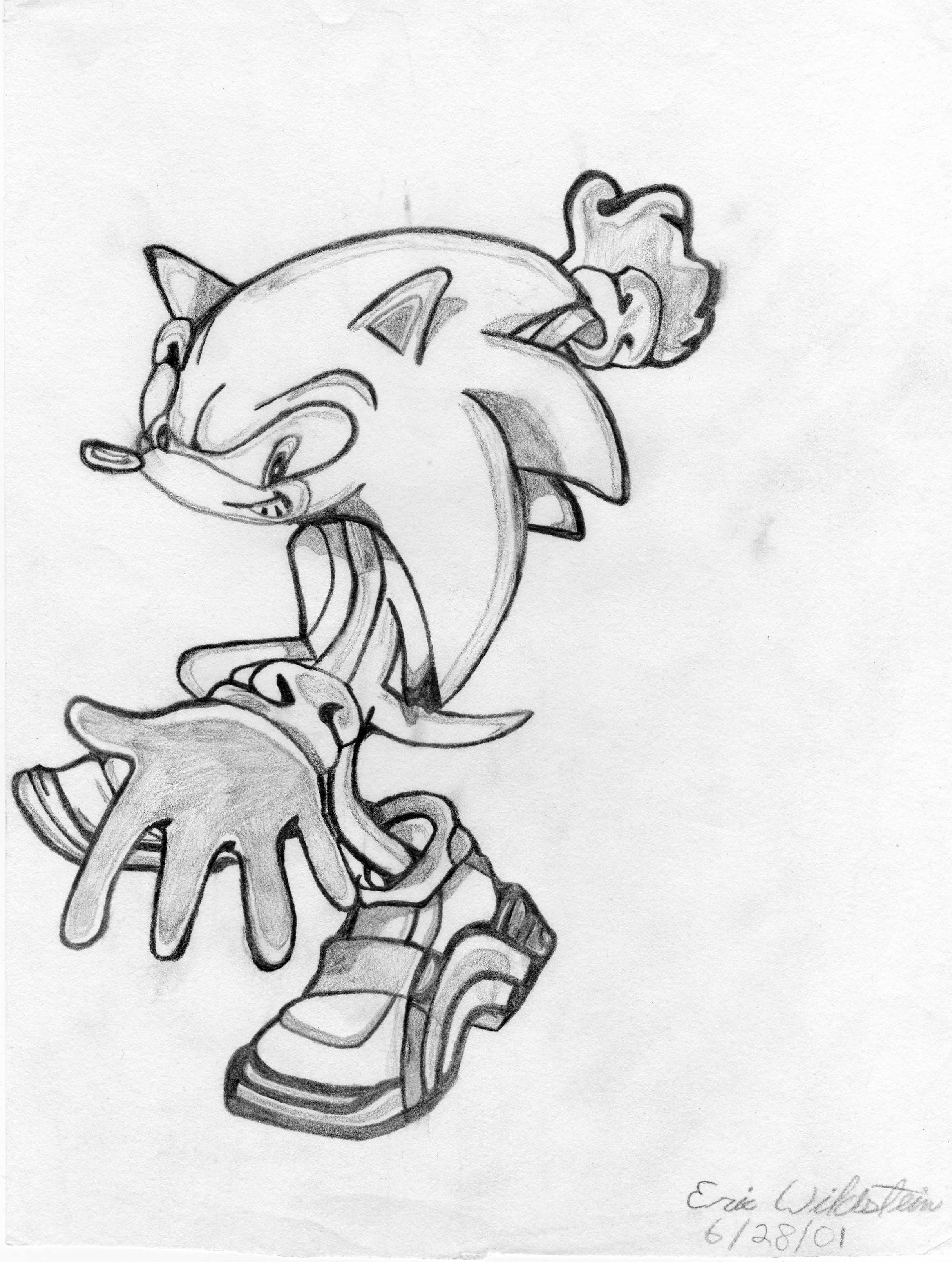 Sonic The Hedgehog by Mrdizzyreed99