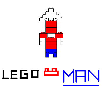 lego - man by MuZiCk09