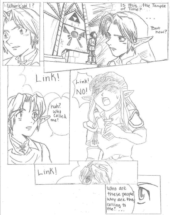 Manga, Page one by Mudora