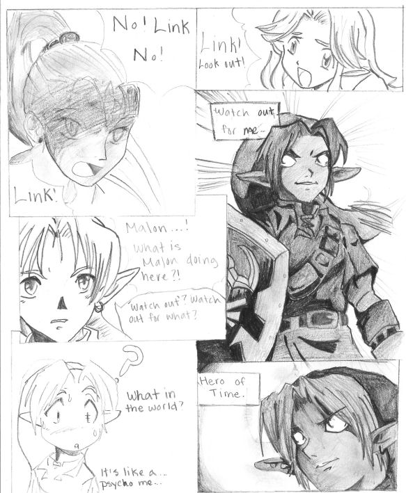 Manga, page two. by Mudora