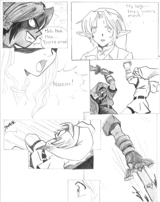 Manga, page three by Mudora