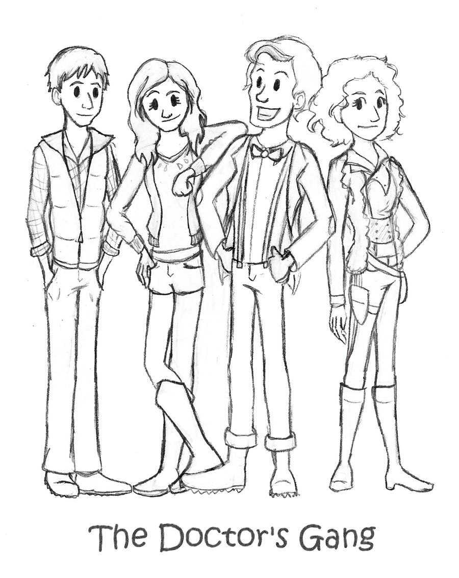 The Doctor's Gang by MusicalFire