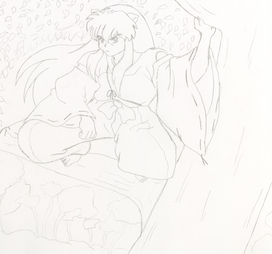 Inuyasha Sitting in a Tree by Mustard_Girl