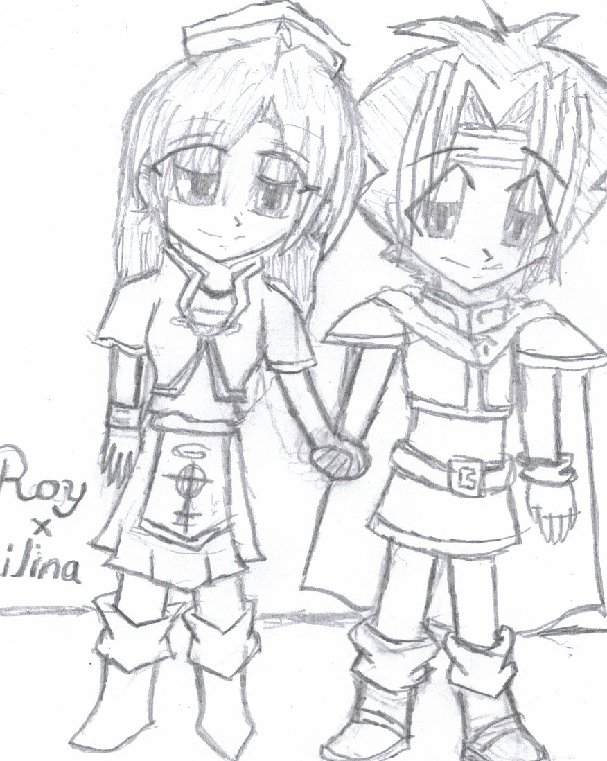 Roy & Lilina 4 Fan Art Lover by MyoShenzo