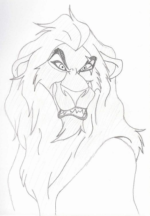 Uncle Scar (The Lion King) by Myst