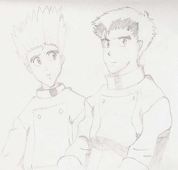 Young Vash & Knives by Myst