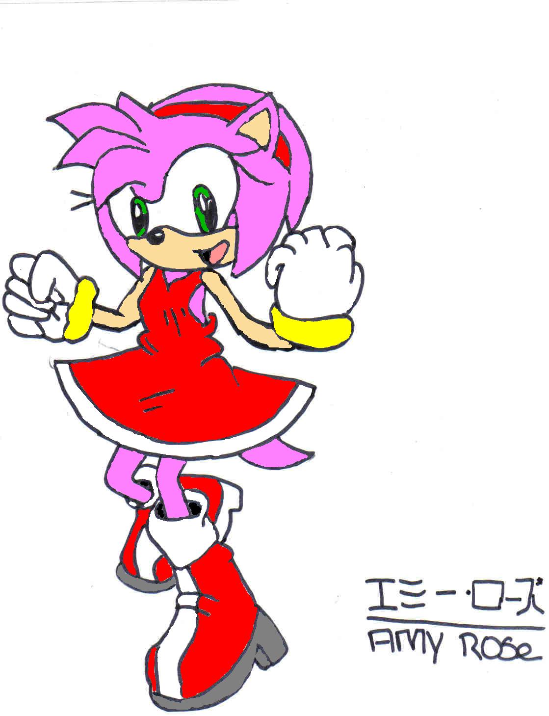 Amy Rose by Mystic3Angel