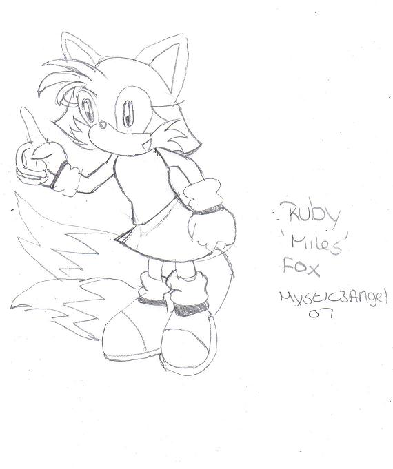 Ruby Miles Fox ^^ by Mystic3Angel