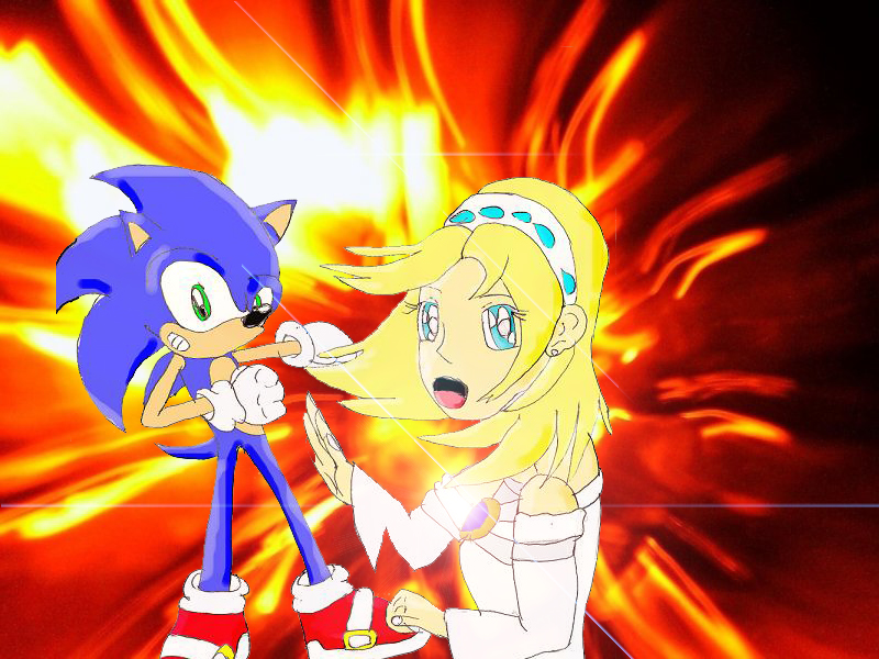 Sonic and Maria by Mystic3Angel