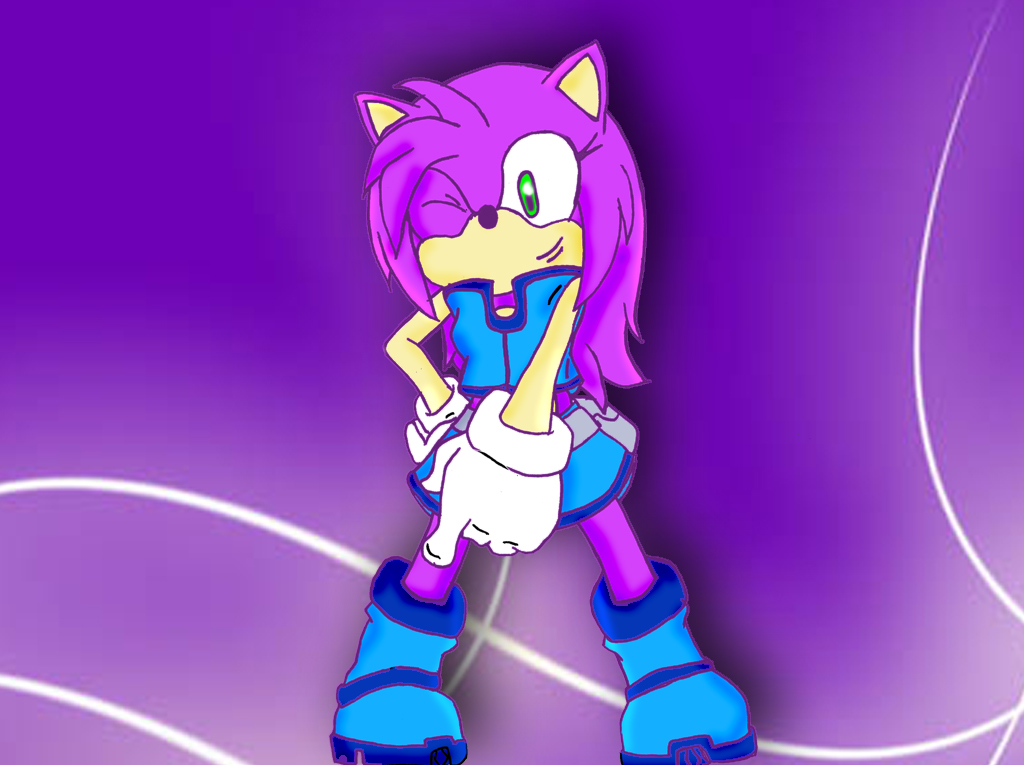 Crystal the Hedgehog v2 by Mystic3Angel