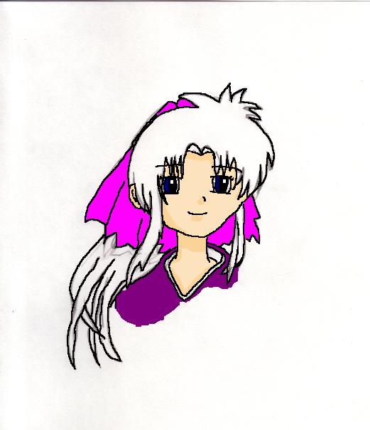 kaoru with white hair by Mystical_Girl