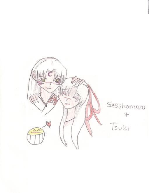 Sesshomaru and Tsuki by Mystical_Girl