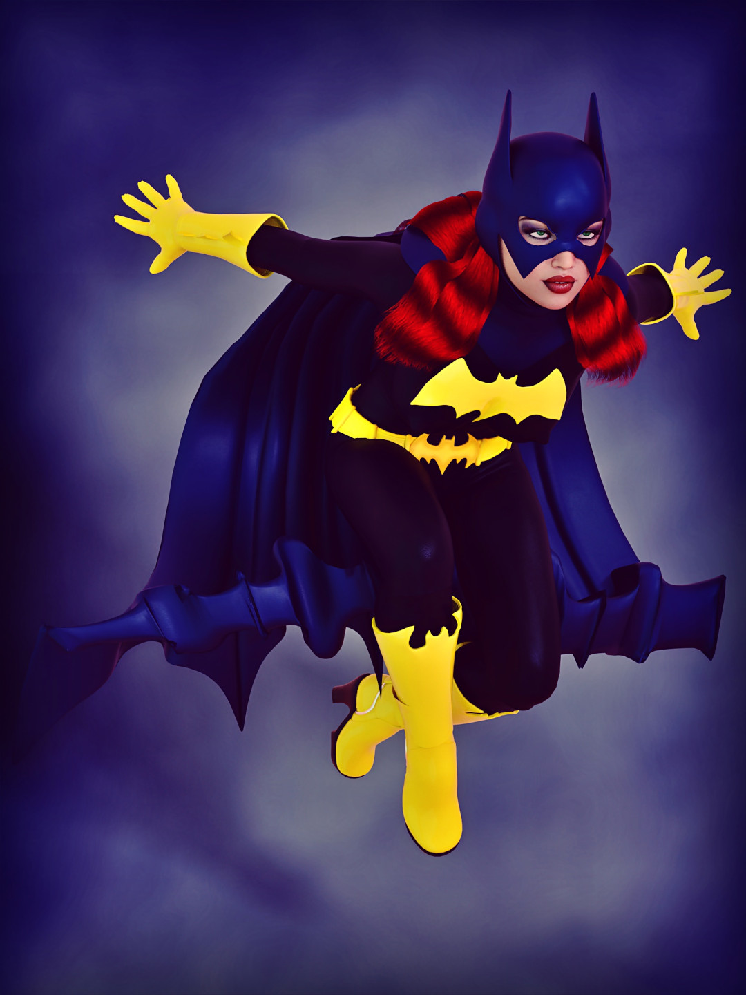 Batgirl - Classic Outfit by Mystix3D