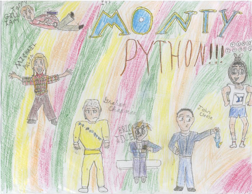 The Monty Python Cast! by m00glie