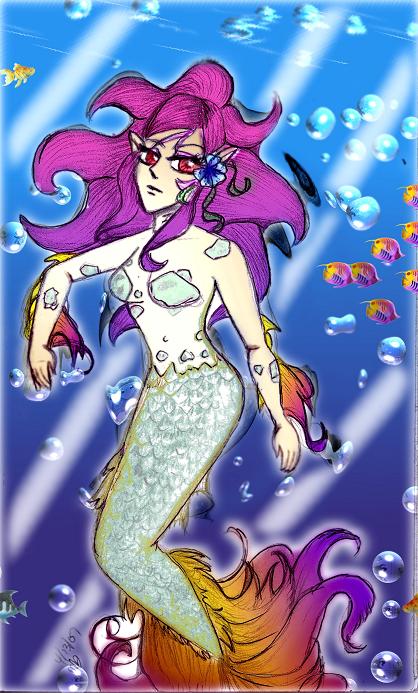 mermaid by mabwyann2