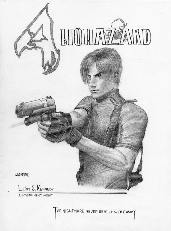 Leon S.Kennedy - ready for anything by madamlaracroft