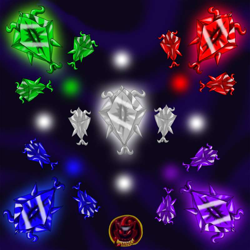 Nightmare Crystals by magiconekogami
