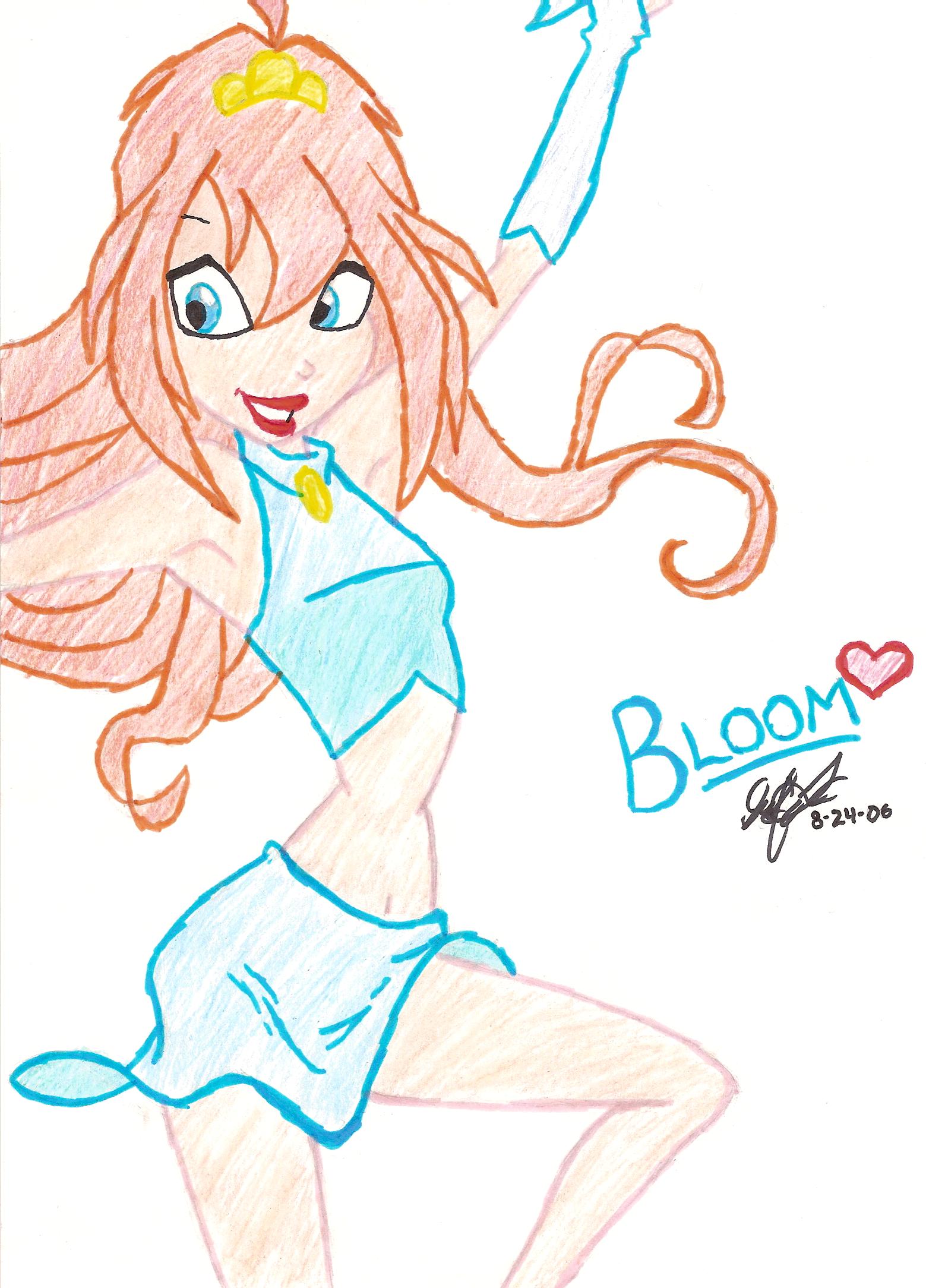 Bloom for Winxgirl21 by magicsinyou