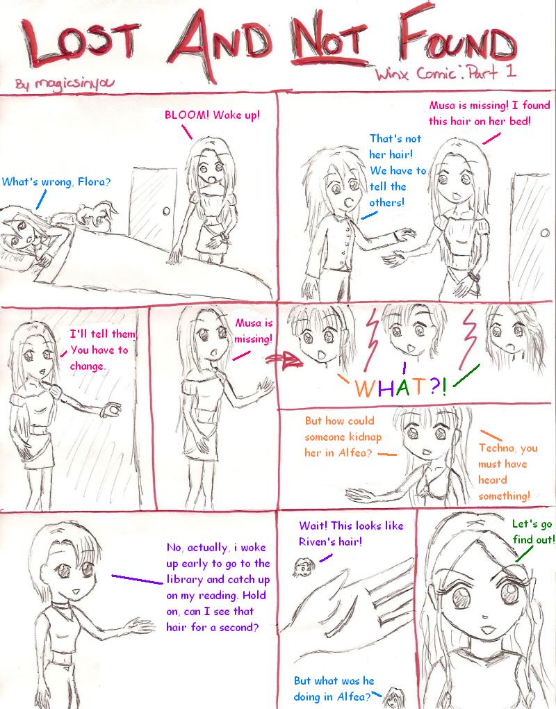 Winx Comic: Part I by magicsinyou