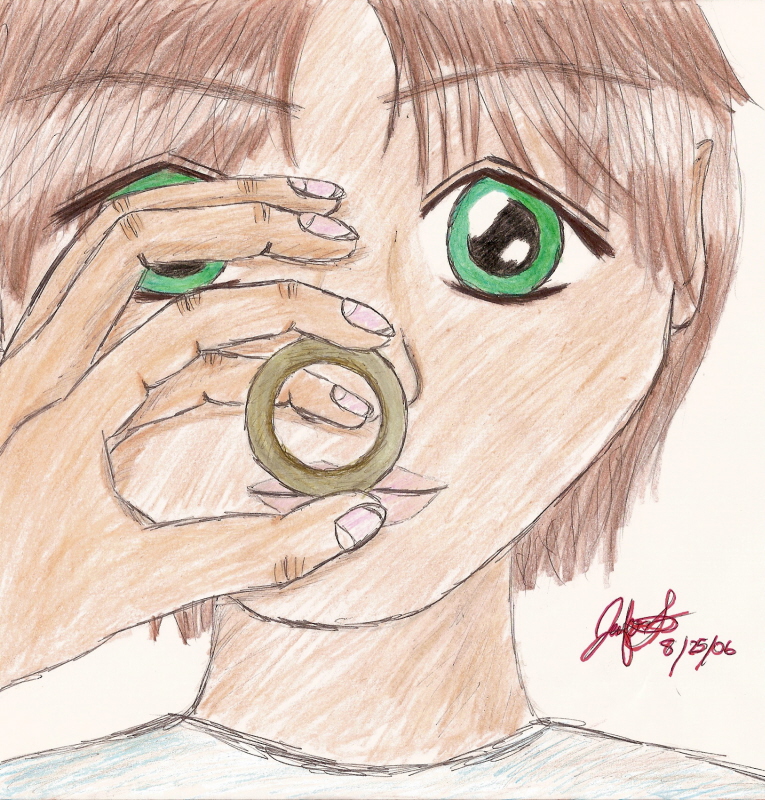 Frodo and Ring by magicsinyou