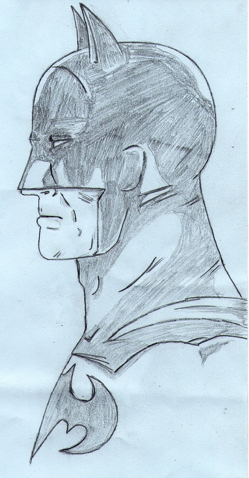 Batman Sketch by manakinjax79