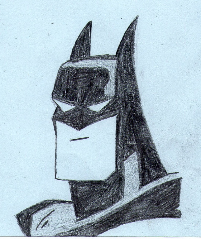 Batman Animated sketch by manakinjax79