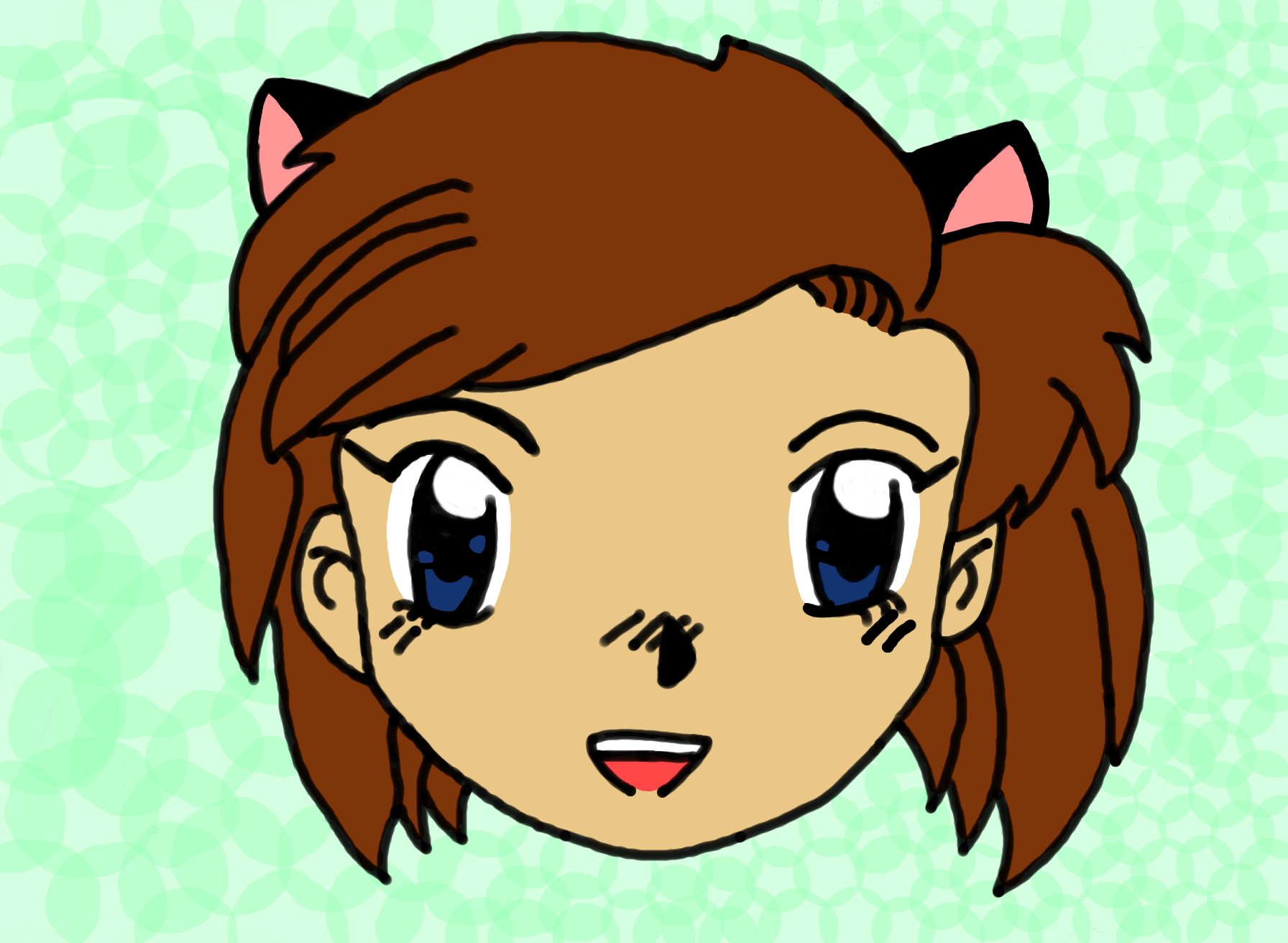 a cat girl (redone) by manga_cat_girl