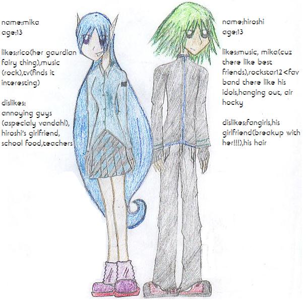 character profiles by manga_girl623