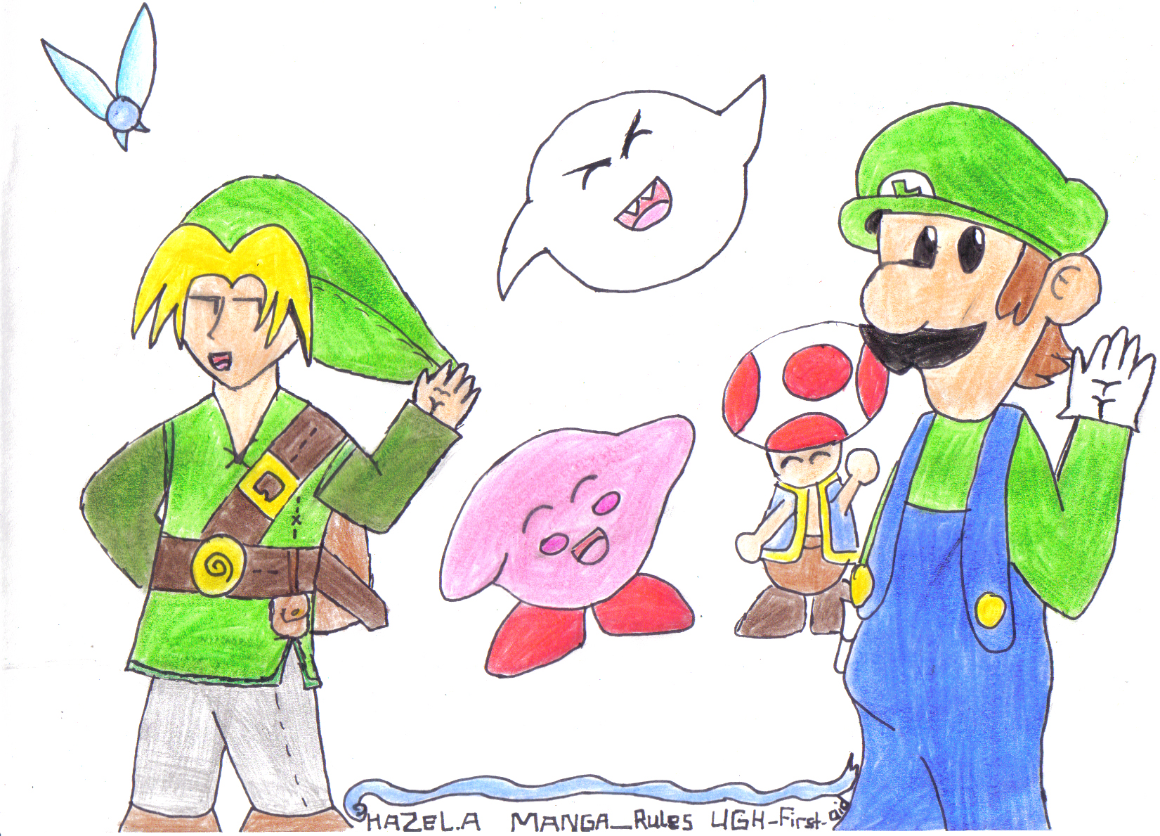 A Typical Nintendo Hello by manga_rules