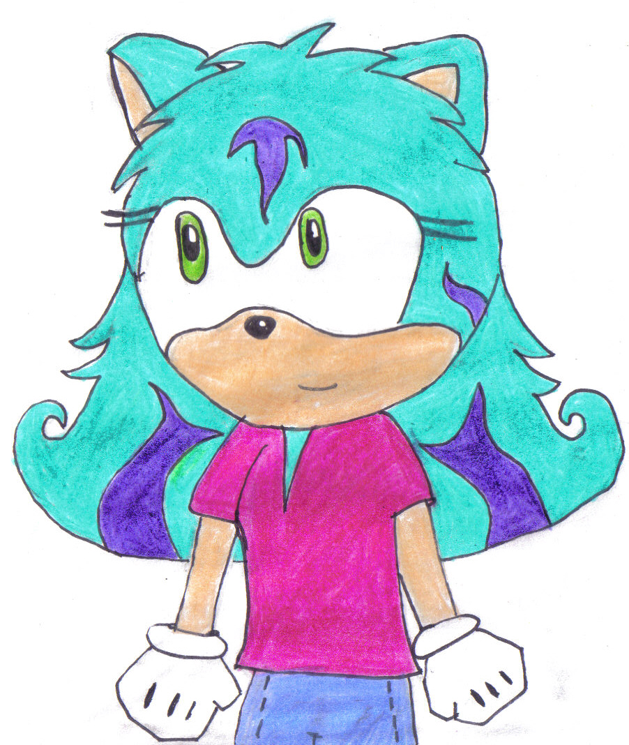 my first sonic Oc by manga_rules