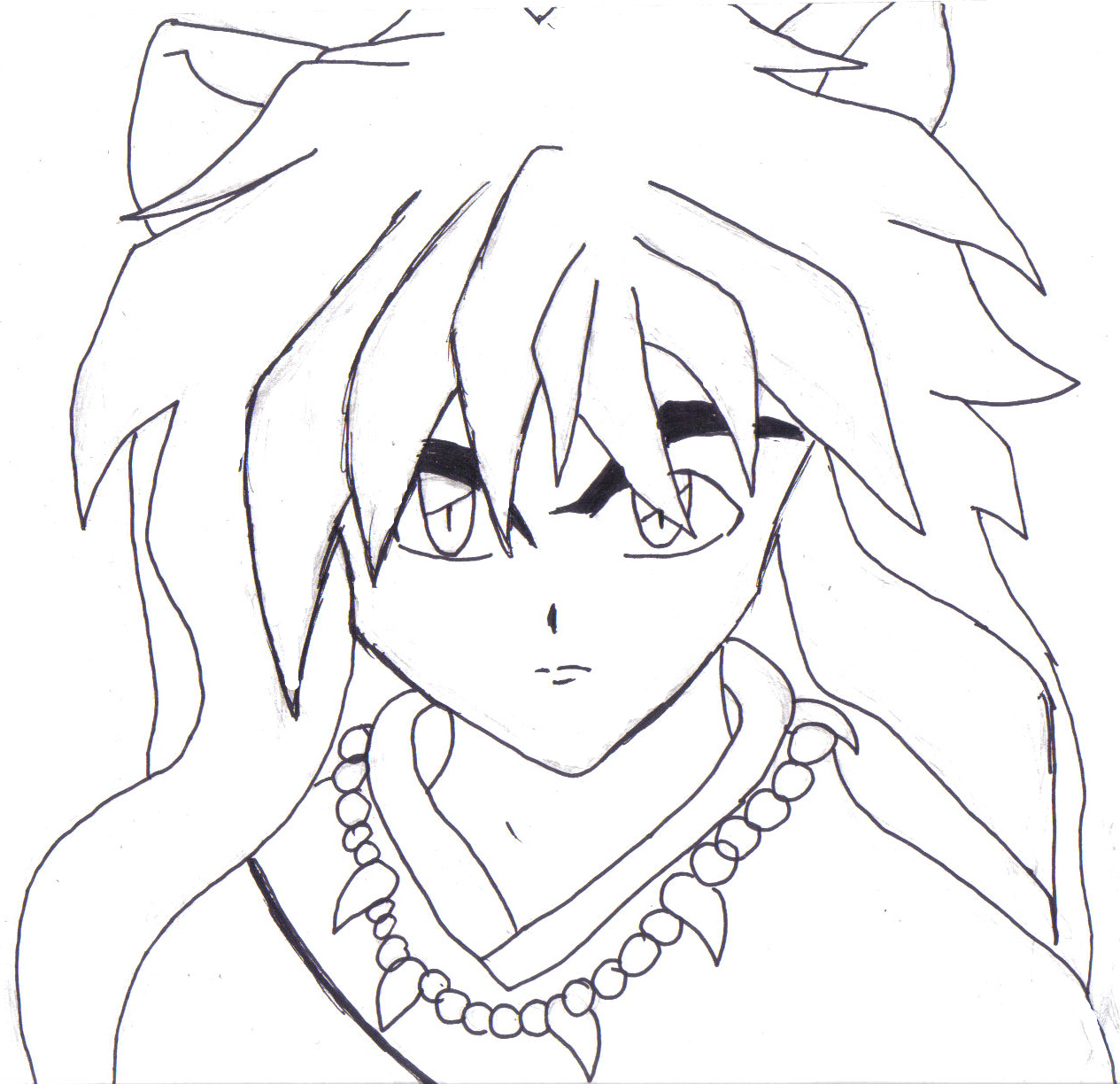 a try at Inuyasha by manga_rules