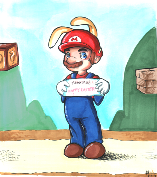 Mario - Easter by mangacheese1818